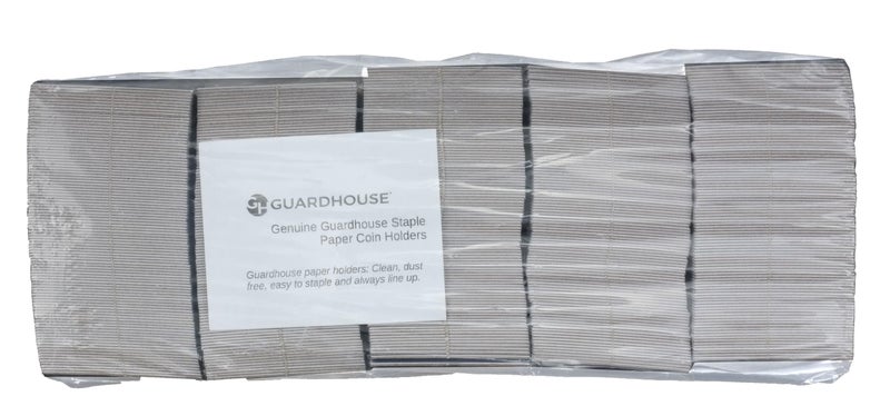 جاردهاوس حامل عملات ورقية أساسية 2x2 من Guardhouse بنصف دولار، 500 قطعة - Image 2